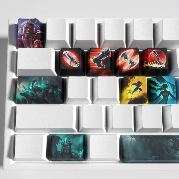 Draven, the glory of Noxus — League of Legends Draven Keycaps for Mechanical Keyboards – Exclusive 12-Key Set
