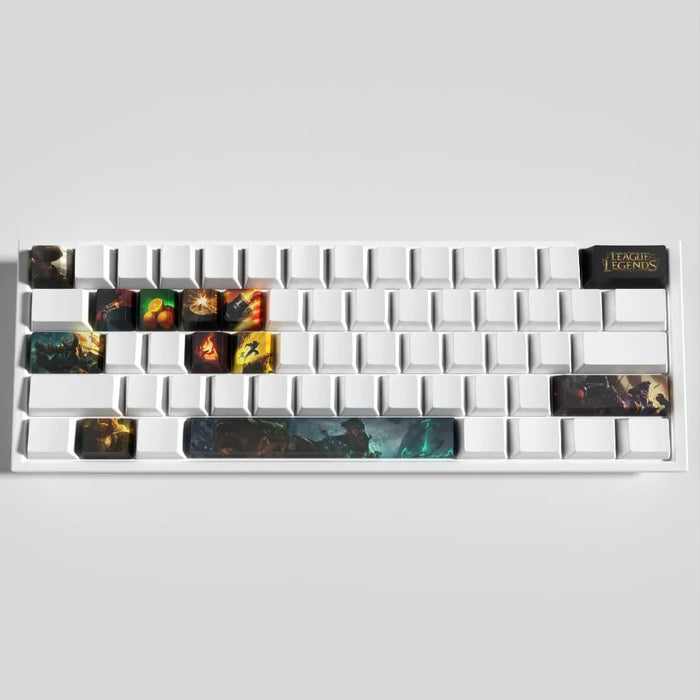 Dye-sublimated PBT: what the material holds — League of Legends Gangplank PBT Keycaps for Mechanical Keyboard