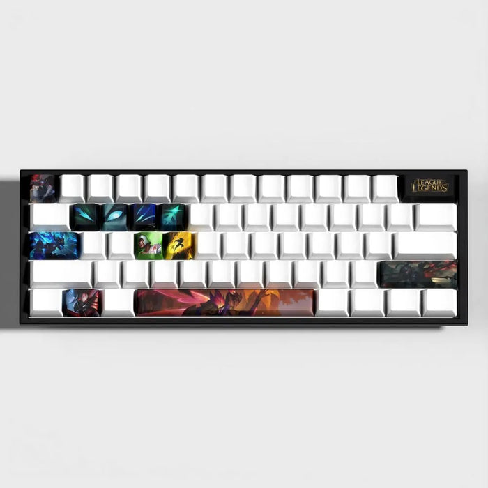 Zwölf Tasten, eine Spielzone — Kalista League of Legends Tastenkappen – 12er-Set PBT-Tastenkappen