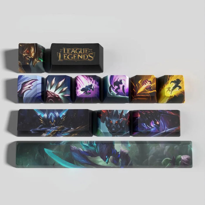 What this set does not take from the insect — Khazix League of Legends Keycaps - Set of 12 Keycaps for Mechanical Keyboard