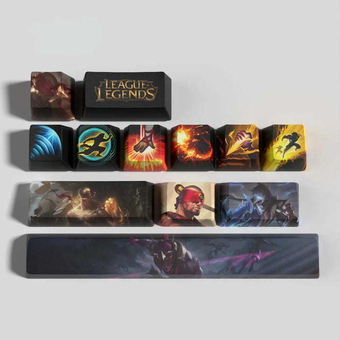 What not to expect from it — Lee Sin Keycaps for Mechanical Keyboards – League of Legends, Unique Style