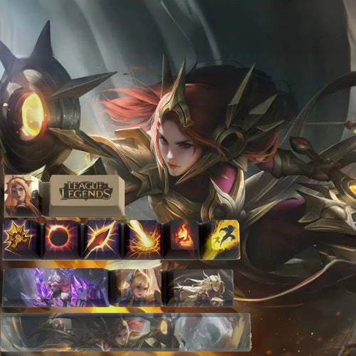 Leona-Tastenkappen für mechanische Tastaturen – League of Legends,