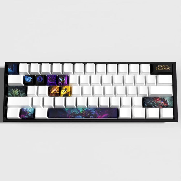Light elements on a black ground — Keycaps League of Legends Nocturne – Unique Design and Durability