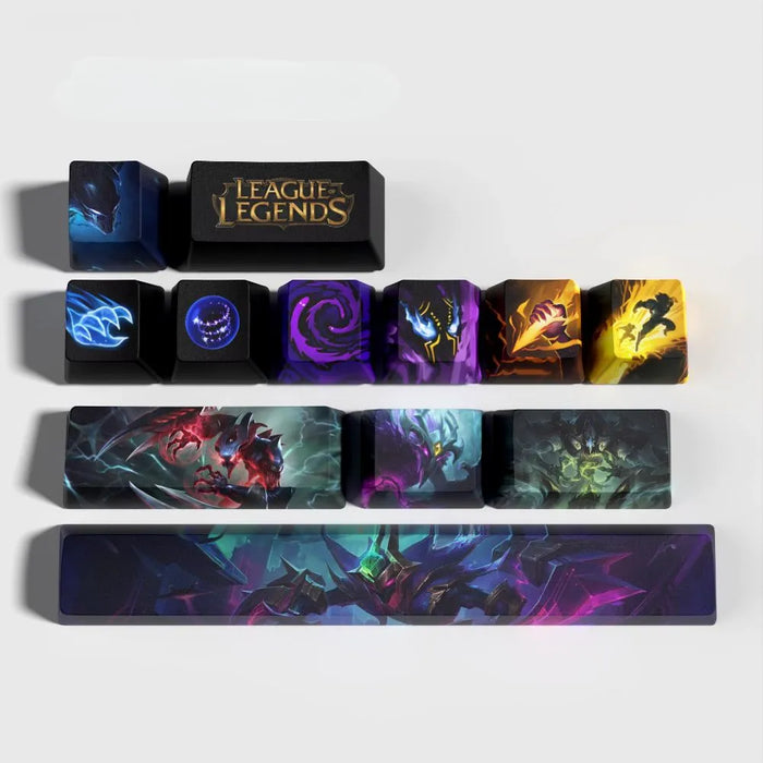 Black doesn't mean invisible — Keycaps League of Legends Nocturne – Unique Design and Durability