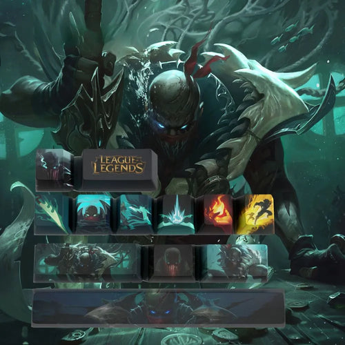 Keycaps League of Legends Pyke – Resilience and Gaming Style 