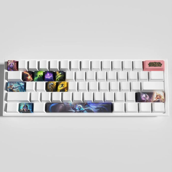 Light keycaps that stay clean-looking — League of Legends Soraka Keycaps – Epic Style and Comfort