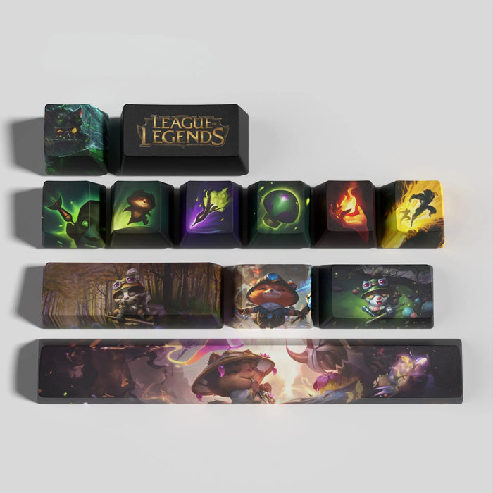 Was Sie wissen sollten, bevor Sie dieses Teemo-Set verschenken — League of Legends Teemo Keycaps – Außergewöhnlicher Stil und Langlebigkeit
