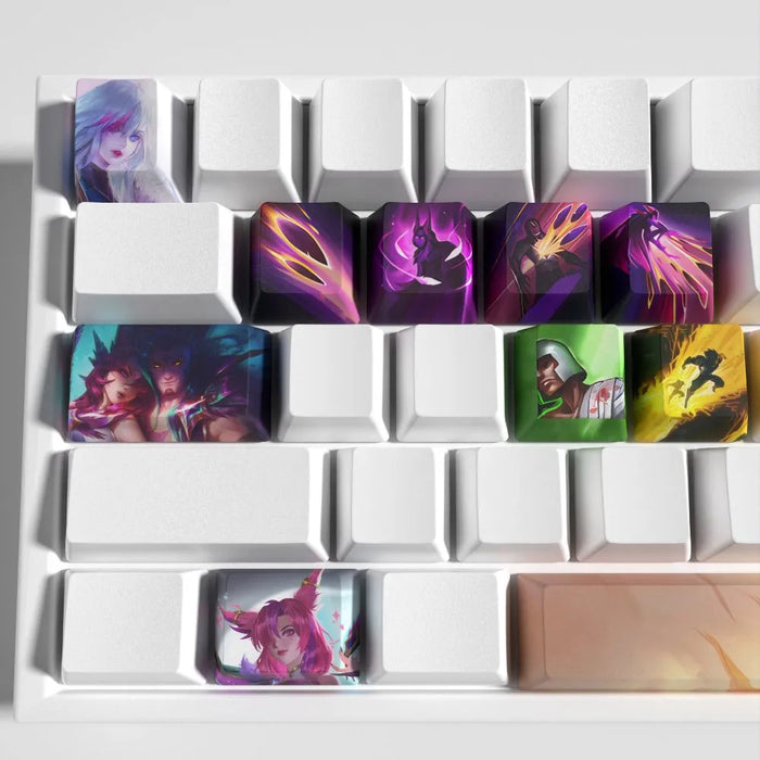 Xayah, Federn, die schneiden — League of Legends Xayah Keycaps – Design und Langlebigkeit