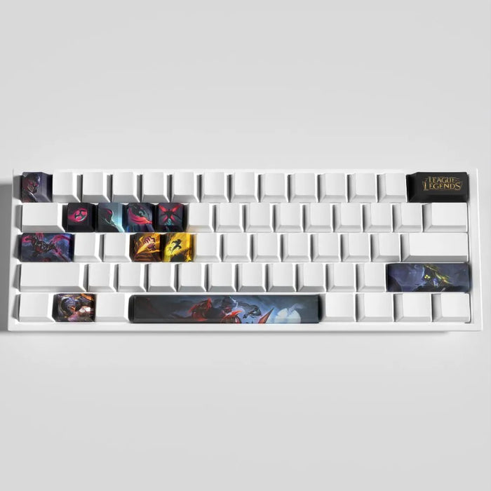 Red on black: what that asks of the printing — League of Legends Zed Keycaps – Unmatched Style and Comfort