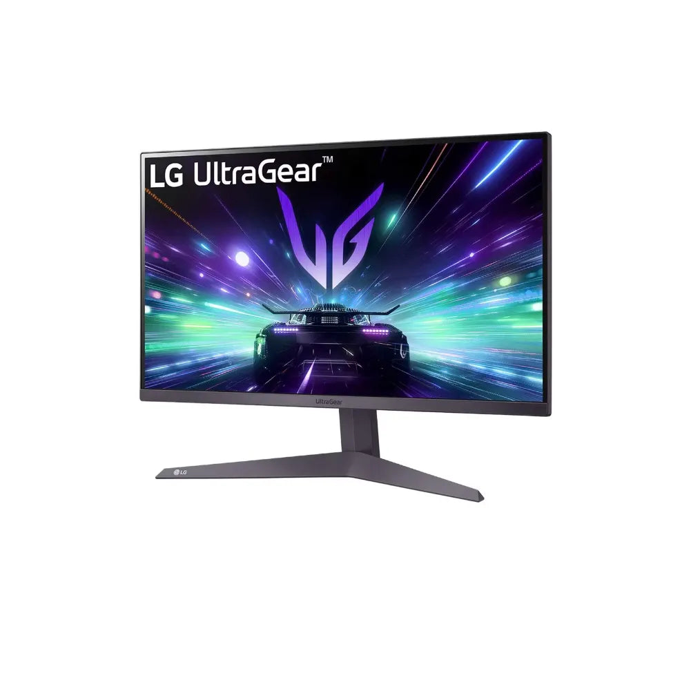 LG UltraGear 24GS50F-B utilisé dans une configuration gaming.
