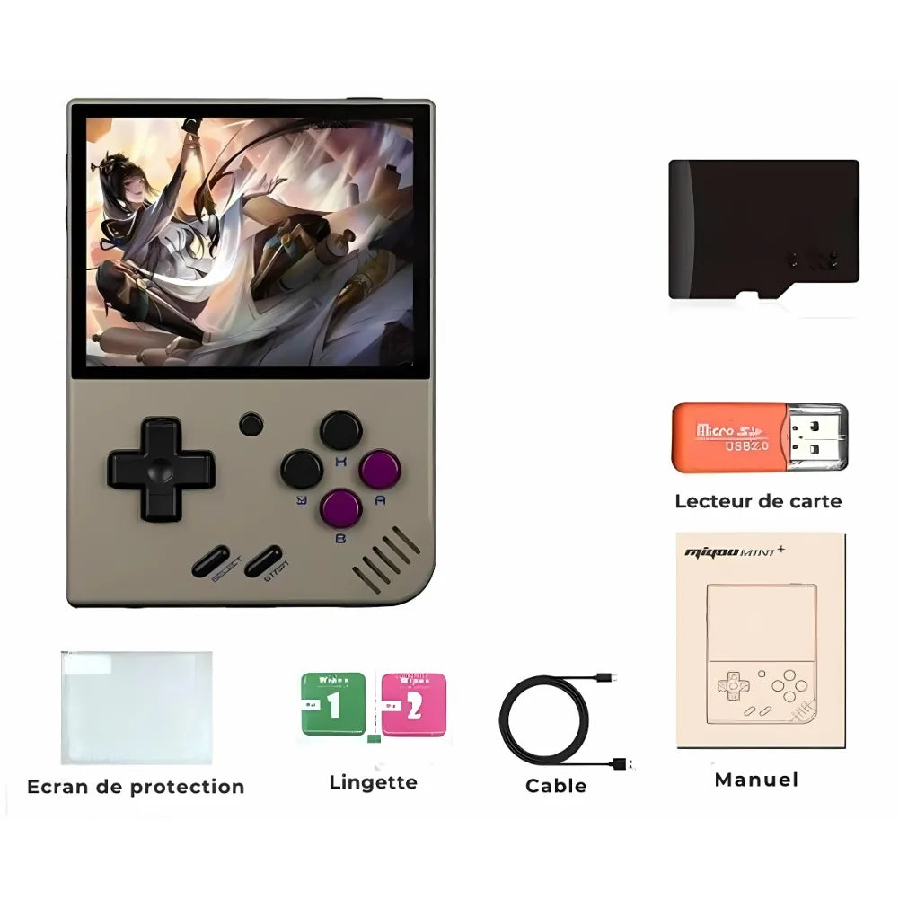 MIYOO Mini Plus - Expérience de Jeu Rétro Ultime