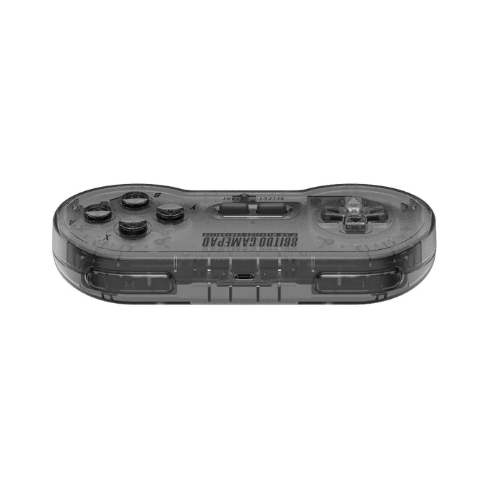 Makellose Reaktion für pixelgenaues Spielen — 8BitDo SN30 SNES Controller Schwarz – Das kabellose 2.4G-Retro-Erlebnis