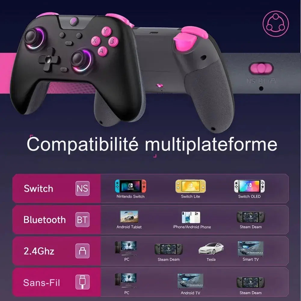 Manette X05 Black compatible multi-plateformes