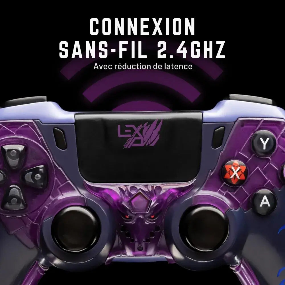 Manette connectée sans fil reduction de latence