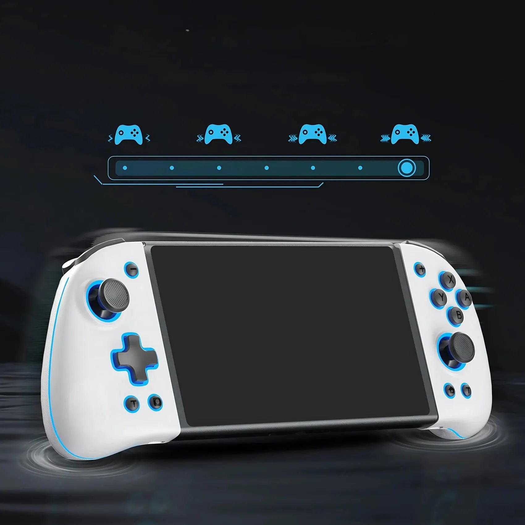 Manette Switch Sans-fil LED de couleur Blanc