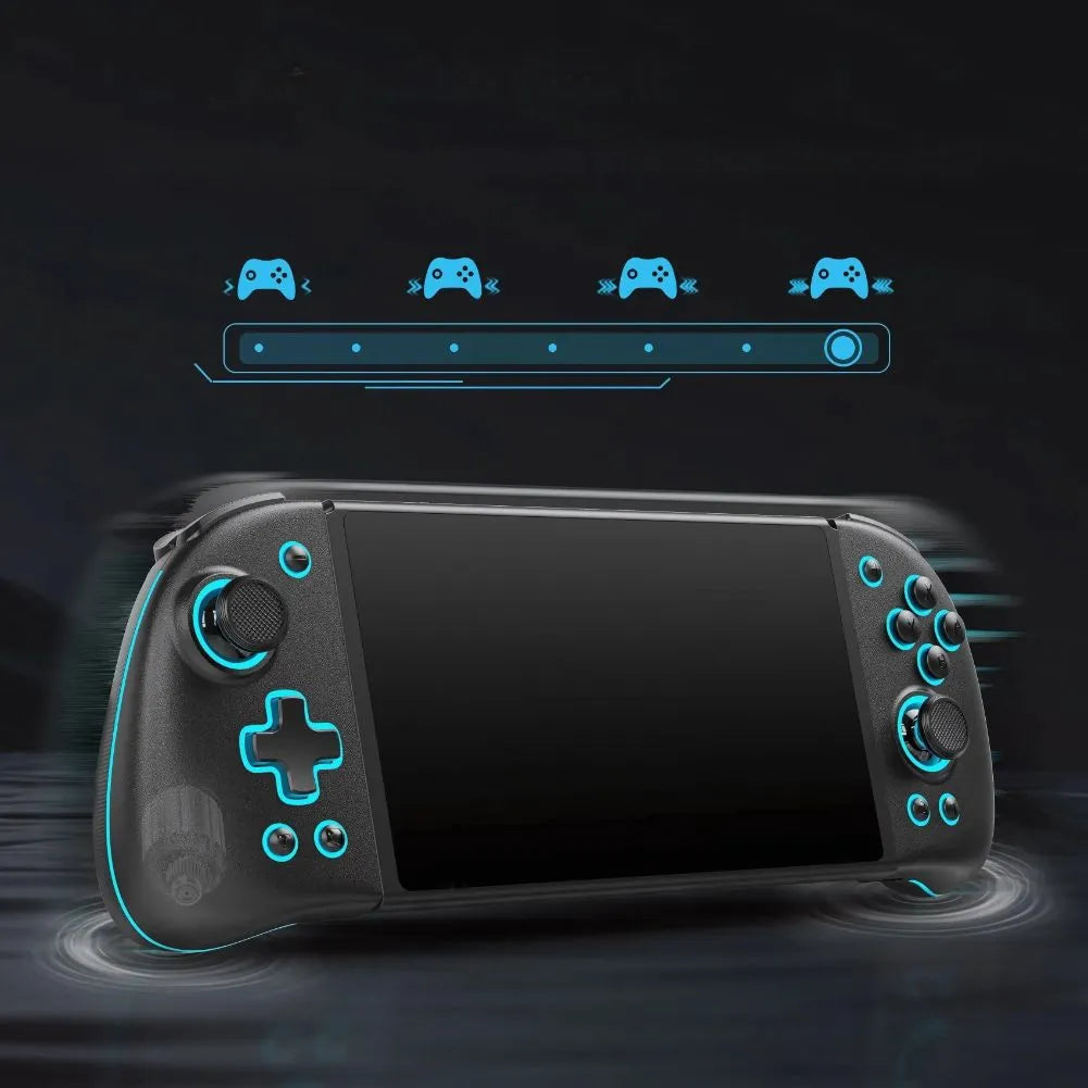 Manette Switch Sans-fil LED de couleur noir