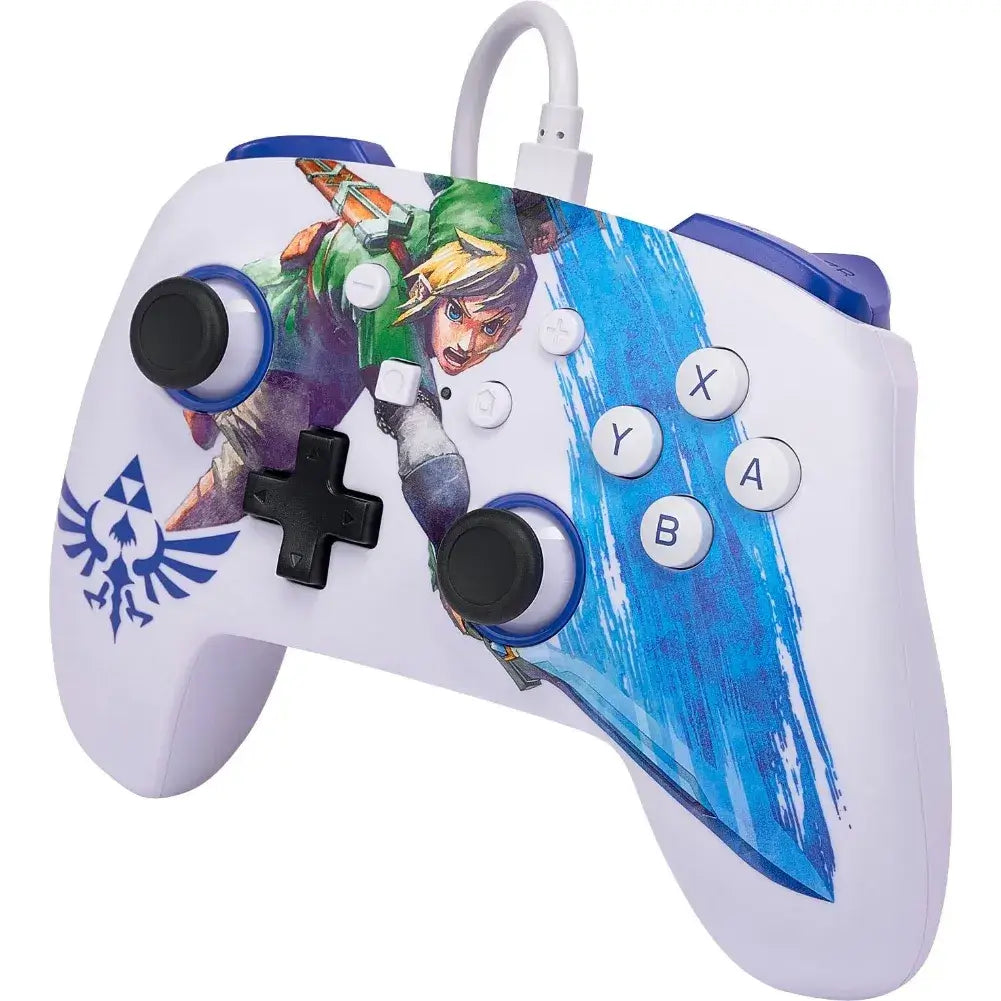 Vue rapprochée des boutons mappables de la manette Zelda