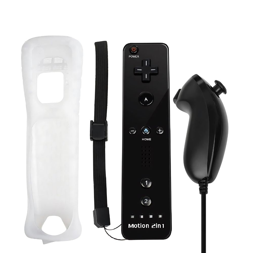 Manette Wii de couleur Noir