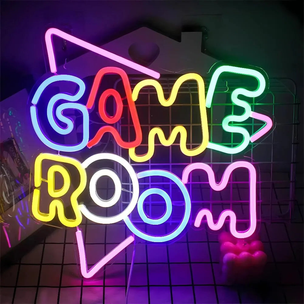 Panneau Game Room Rouge
