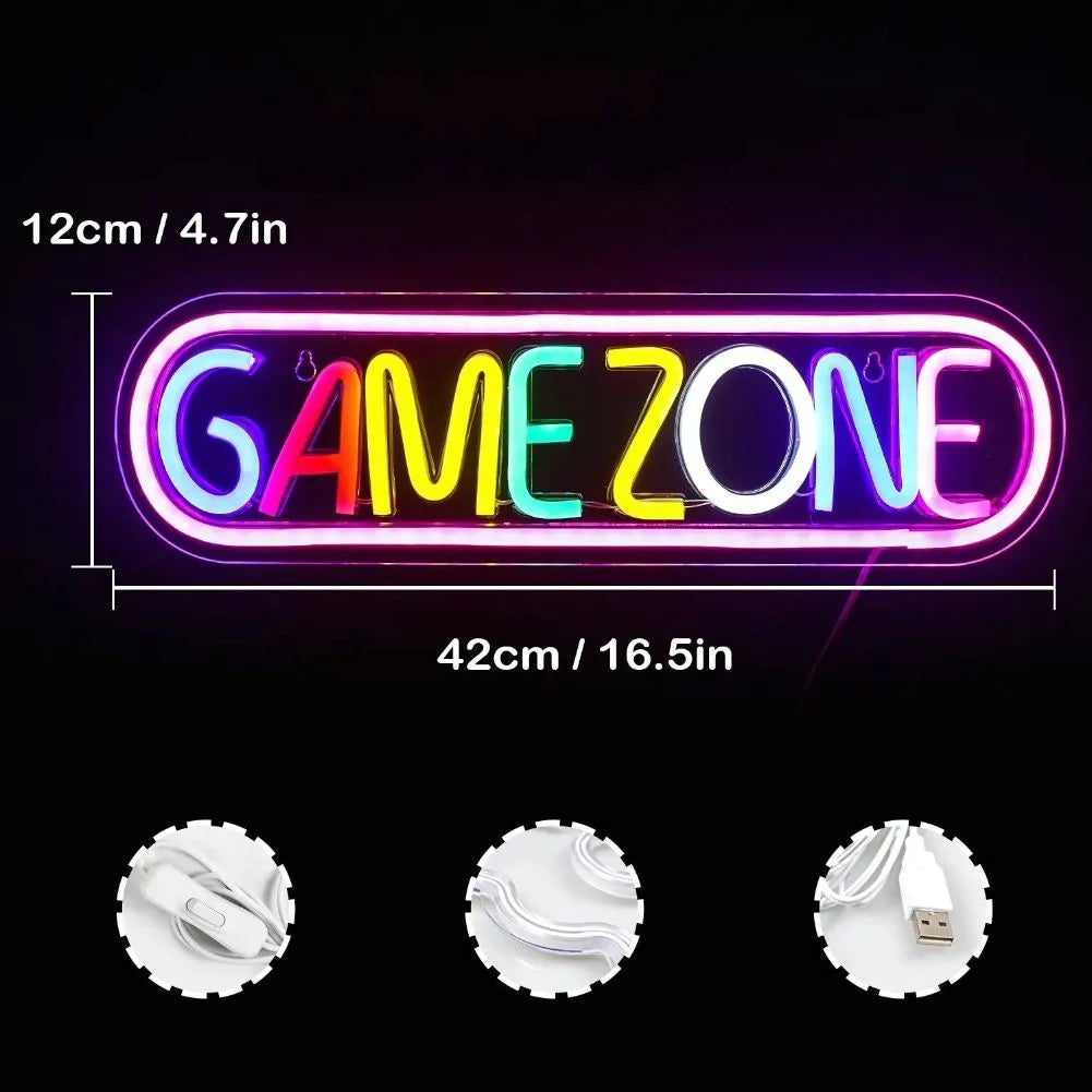 Panneau Game zone mesure