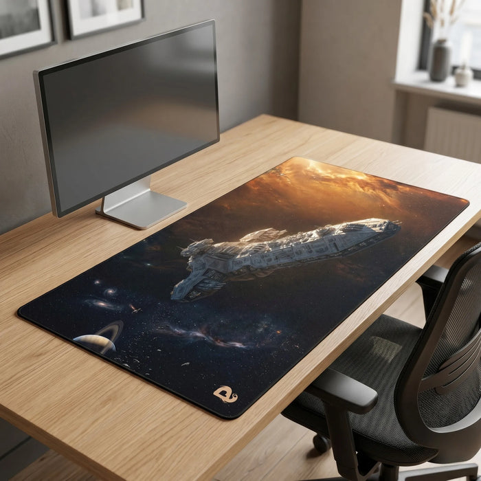 Was es nicht leistet — XXL Mauspad Raumschiff | PopMyPad | 900x400mm | 3mm | Ultimative Geschwindigkeit