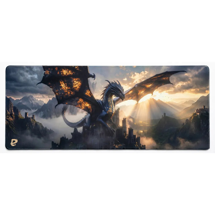 Unterseite, Kanten und Lebensdauer — XXL Mauspad Dragon | PopMyPad | 900x400 mm | 3 mm | Gaming-Präzision