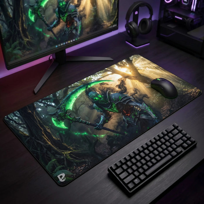 What the cloth surface changes about glide — Green Reaper Gaming Mouse Pad | PopMyPad | 900x400mm | 3mm | Incredible Precision