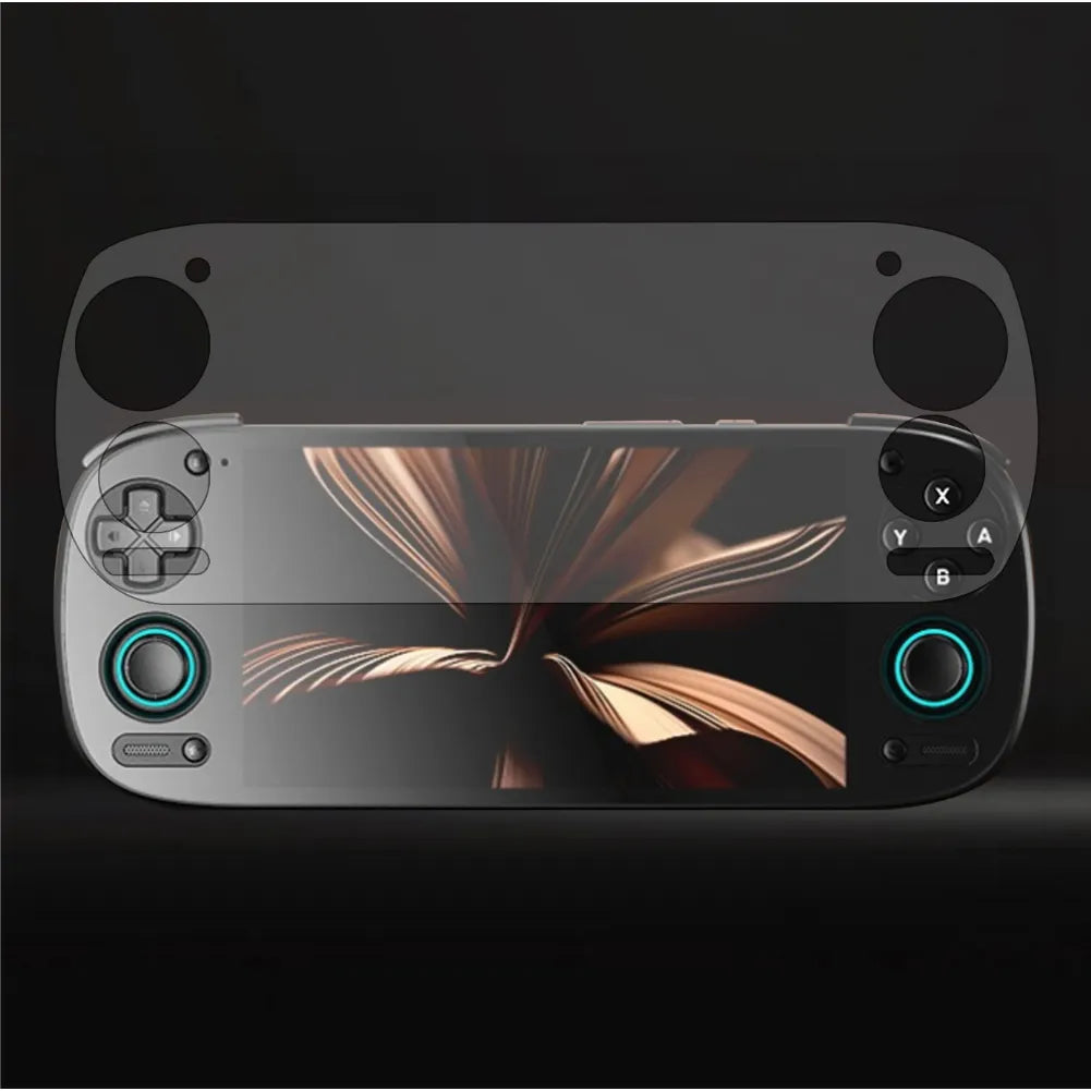 Verre trempé RP5F — Protection écran Retroid Pocket 5 sur console de jeu avec protection anti-reflet.