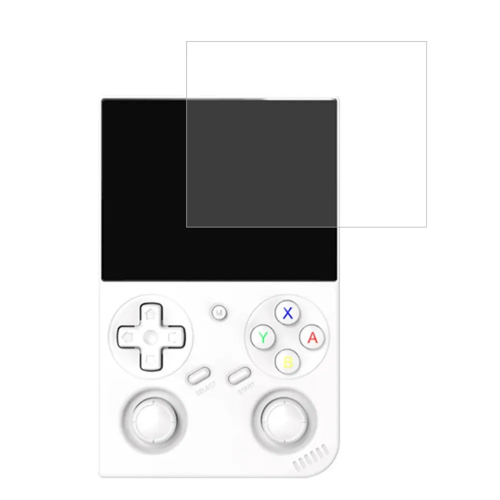 Protection écran verre trempé RG35XX Pro sur manette Anbernic RG35XX Pro pour une protection optimale.