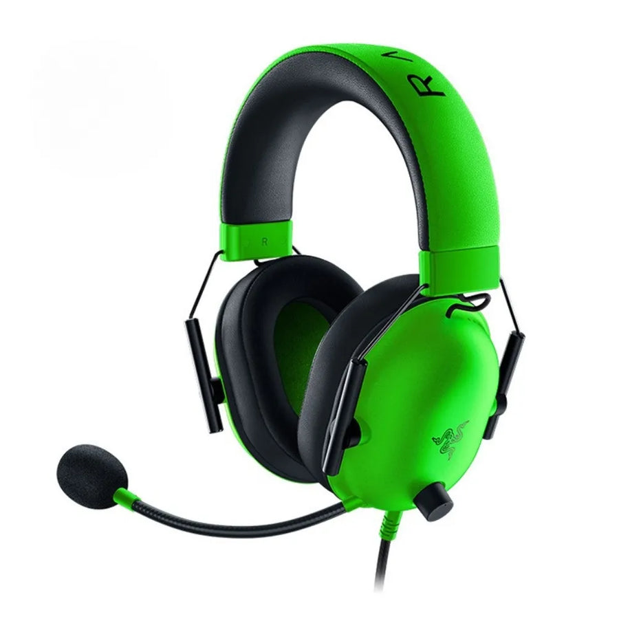 Micro cardioïde HyperClear du casque Razer BlackShark V2 X en gros plan