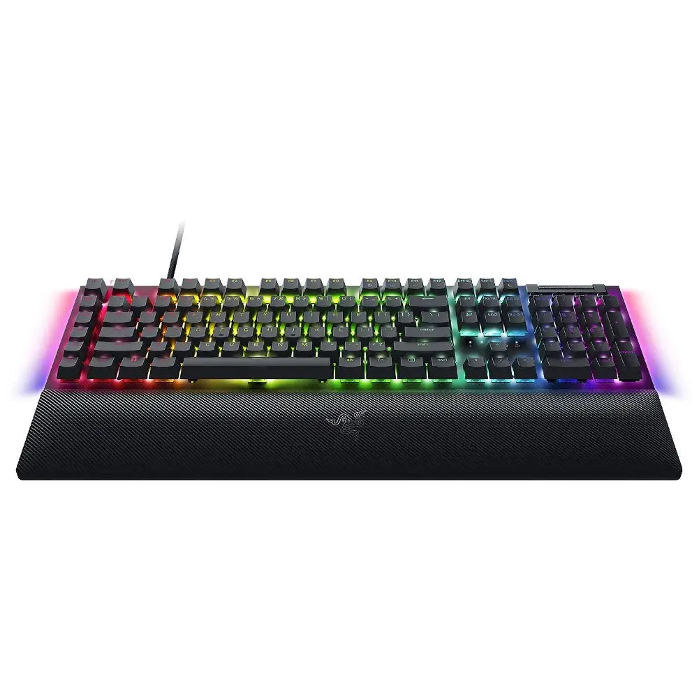 Clavier gamer Razer BlackWidow V4 AZERTY vue de face
