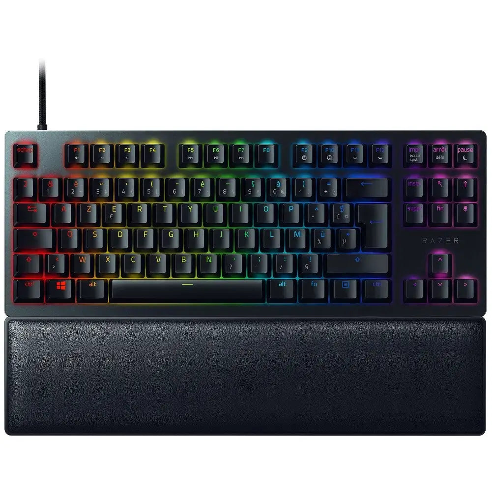 Clavier Razer Huntsman V2 TKL RGB Chroma activé