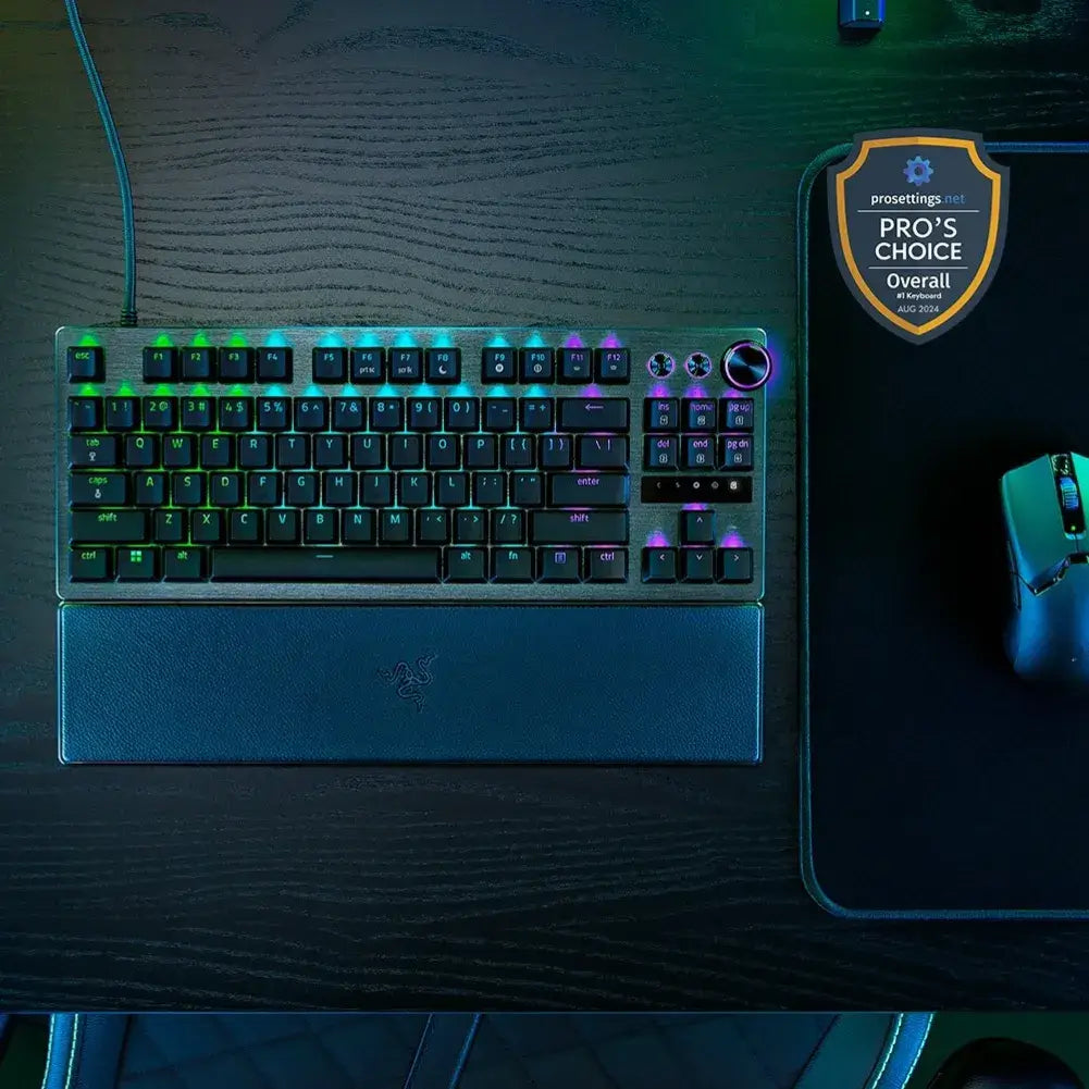 Format TKL sans pavé numérique pour gamers
