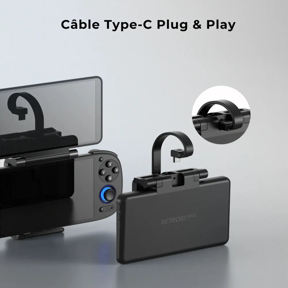 Retroid Dual Screen Add-on – Écran AMOLED portable