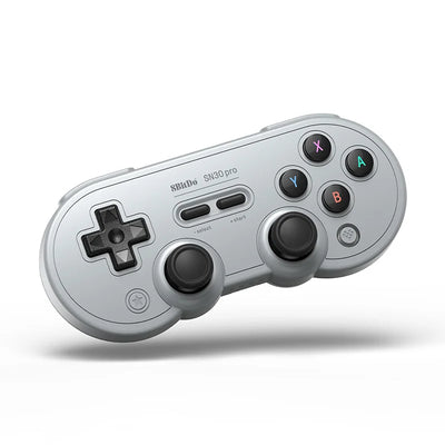 8BitDo SN30 Pro Bluetooth-Controller für Switch, PC und Android — SNES-Layout mit zwei Sticks