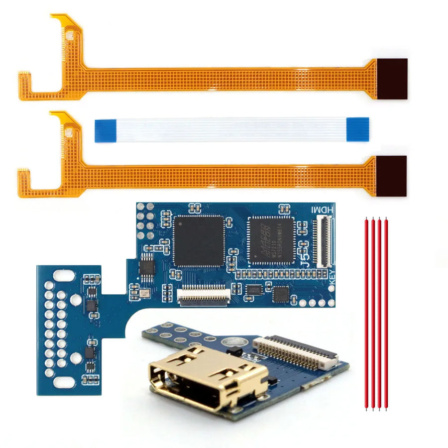 Internes HDMI-Kit von Hispeedido für Wii, Variante mit 2 Flachbandkabeln — Bild 8