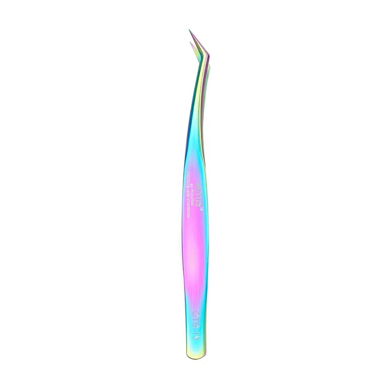 Pincette de précision ESD en acier inoxydable à pointe extra-fine, outil d'atelier pour réparation de consoles rétro — CTS-19