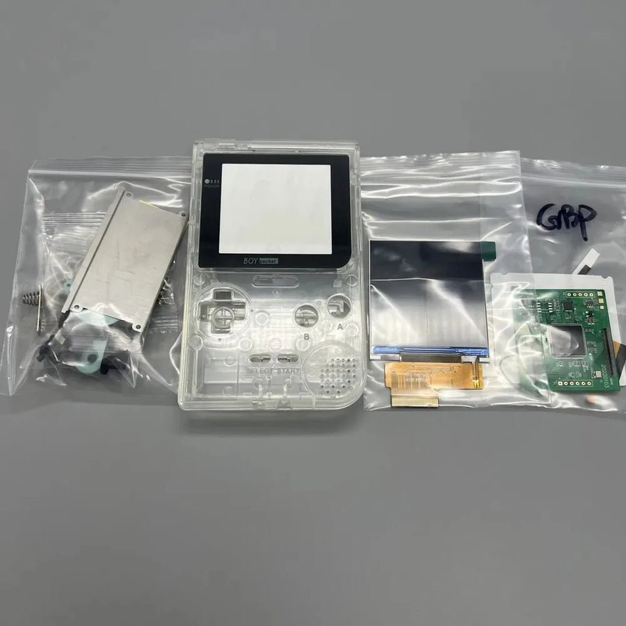 2.6" IPS screen for Game Boy Pocket with shell, clear colour — image 1