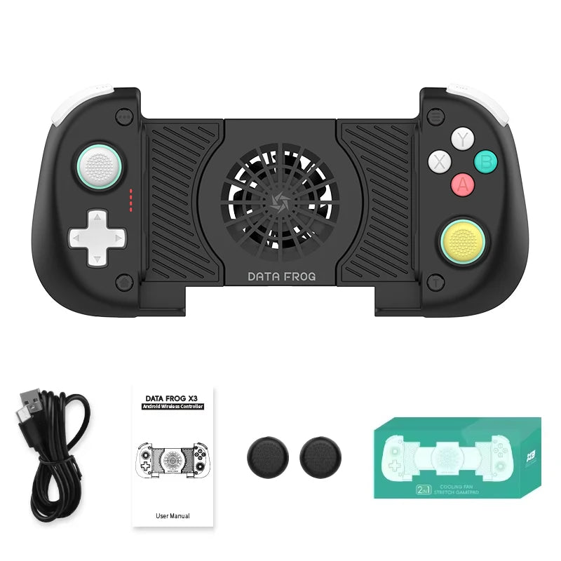 Manette mobile Data Frog X3 Premium noire