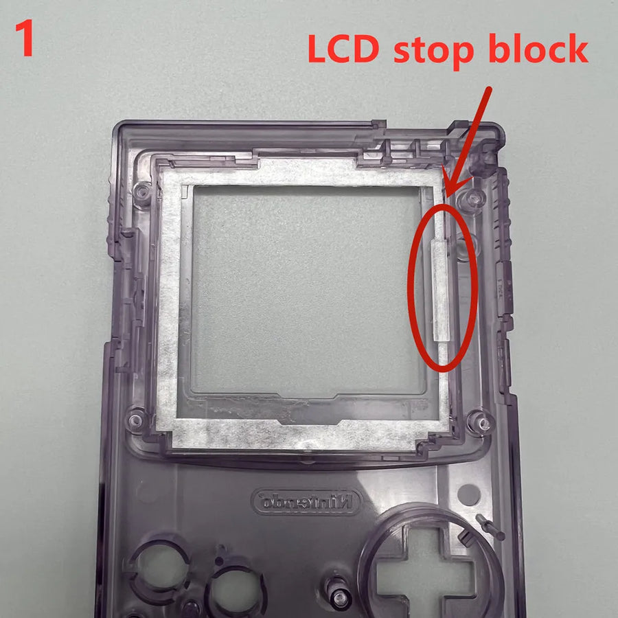 Écran IPS 2,45 pouces de remplacement pour Game Boy Color, montage sans découpe de coque — visuel 12