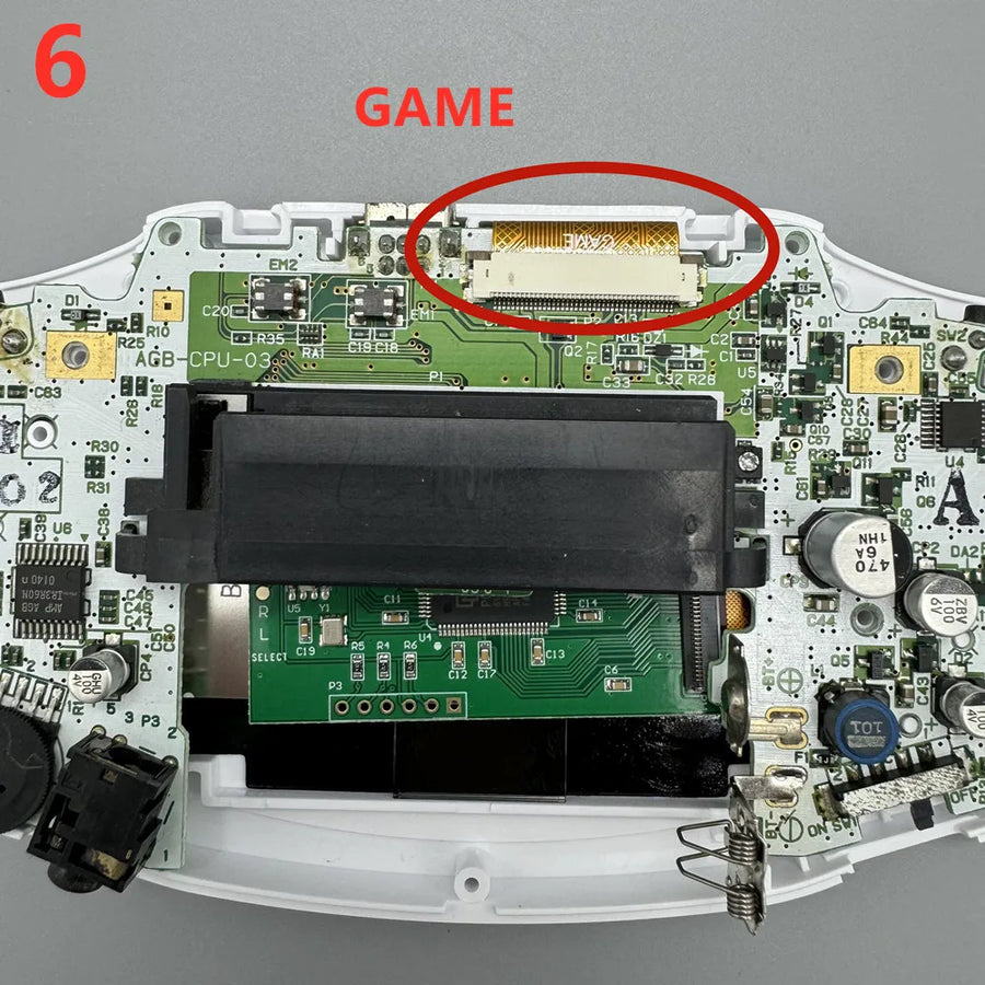 Kit écran IPS 2,9 pouces au format d'origine pour Game Boy Advance AGB-001, pièce de modding rétro — visuel 15