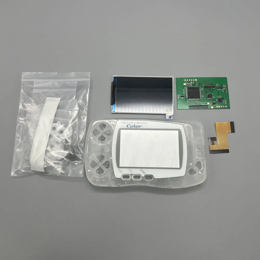 IPS-Display-Kit für WonderSwan Color, mit transparentem Gehäuse — Bild 18