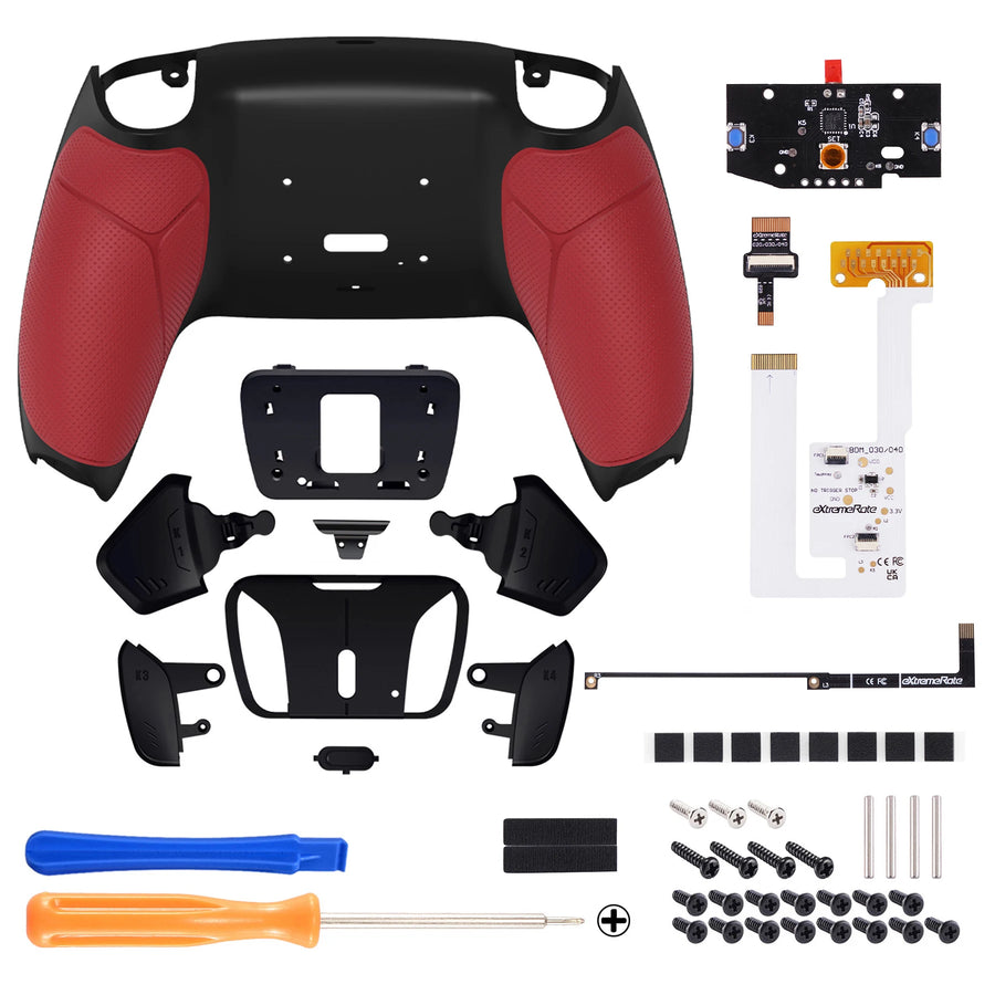 eXtremeRate RISE4 V3 Kit für PS5-Controller, Farbe Rot Soft-Touch — Bild 39