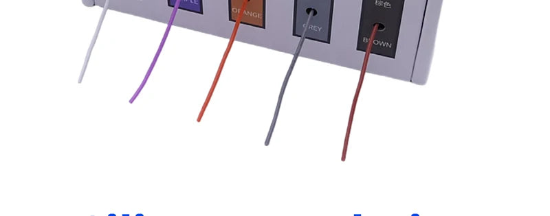 Kit de fil de câblage silicone 5 couleurs à âme de cuivre étamé, sections 20 à 30 AWG, pour modding et réparation — visuel 13