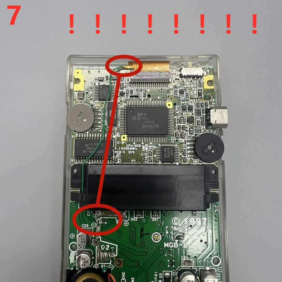 IPS-Display 2,6 Zoll für Game Boy Pocket — Bild 6