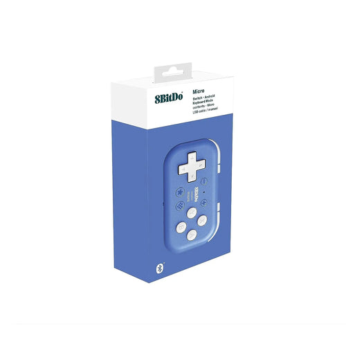 8BitDo Micro Mini-Bluetooth-Controller für Switch und Android — 24,8 g, 16 Tasten und Tastaturmodus