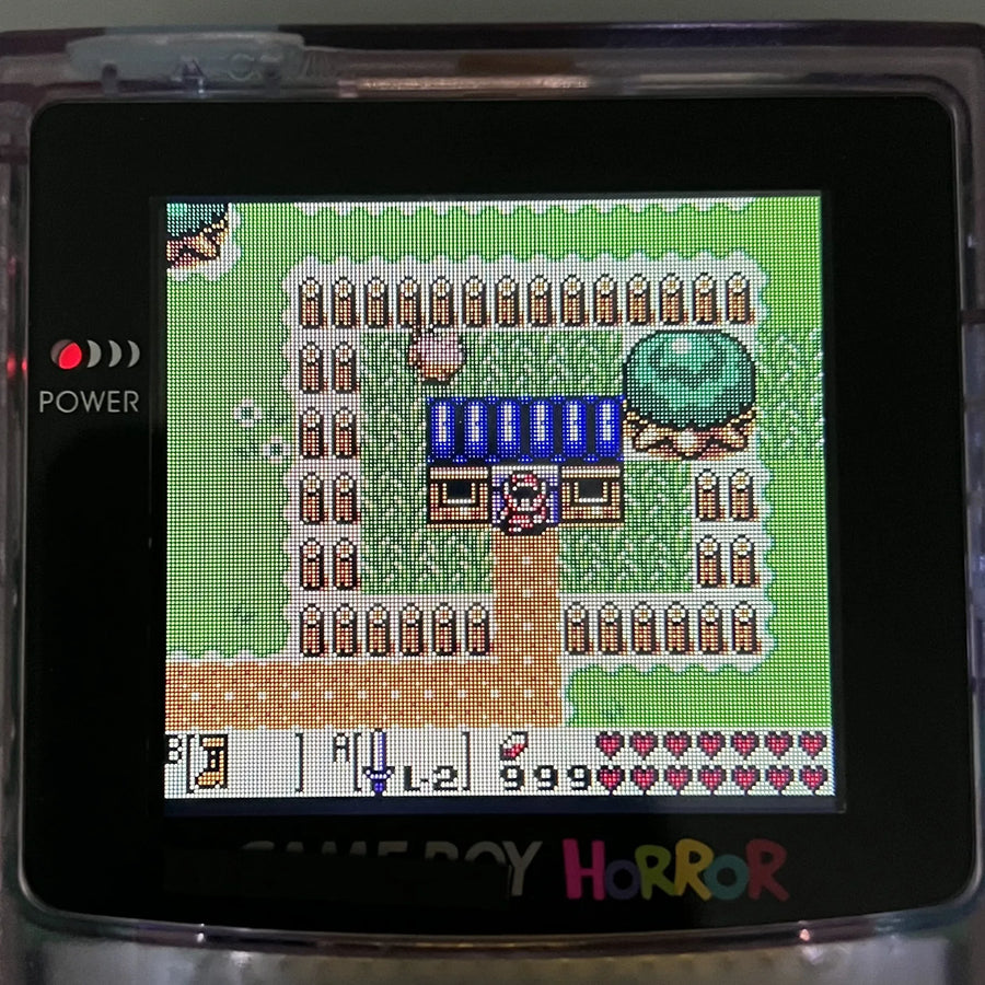 Écran IPS 2,6 pouces de remplacement pour Game Boy Color, avec nappe de connexion et vitre de protection — visuel 2