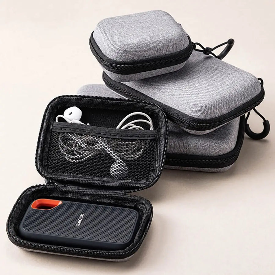 Étui de transport zippé pour console portable rétro, câbles et cartes microSD — visuel 13