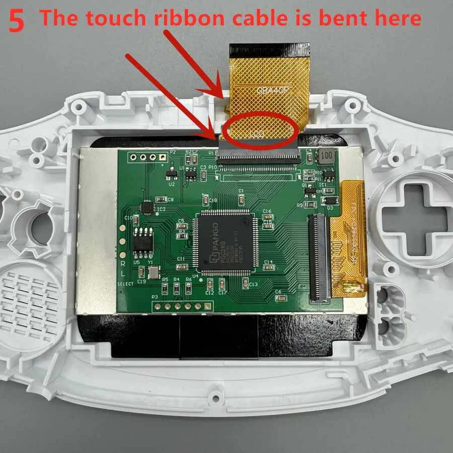Kit écran IPS 2,9 pouces et coque de remplacement pour Game Boy Advance AGB-001 — visuel 9