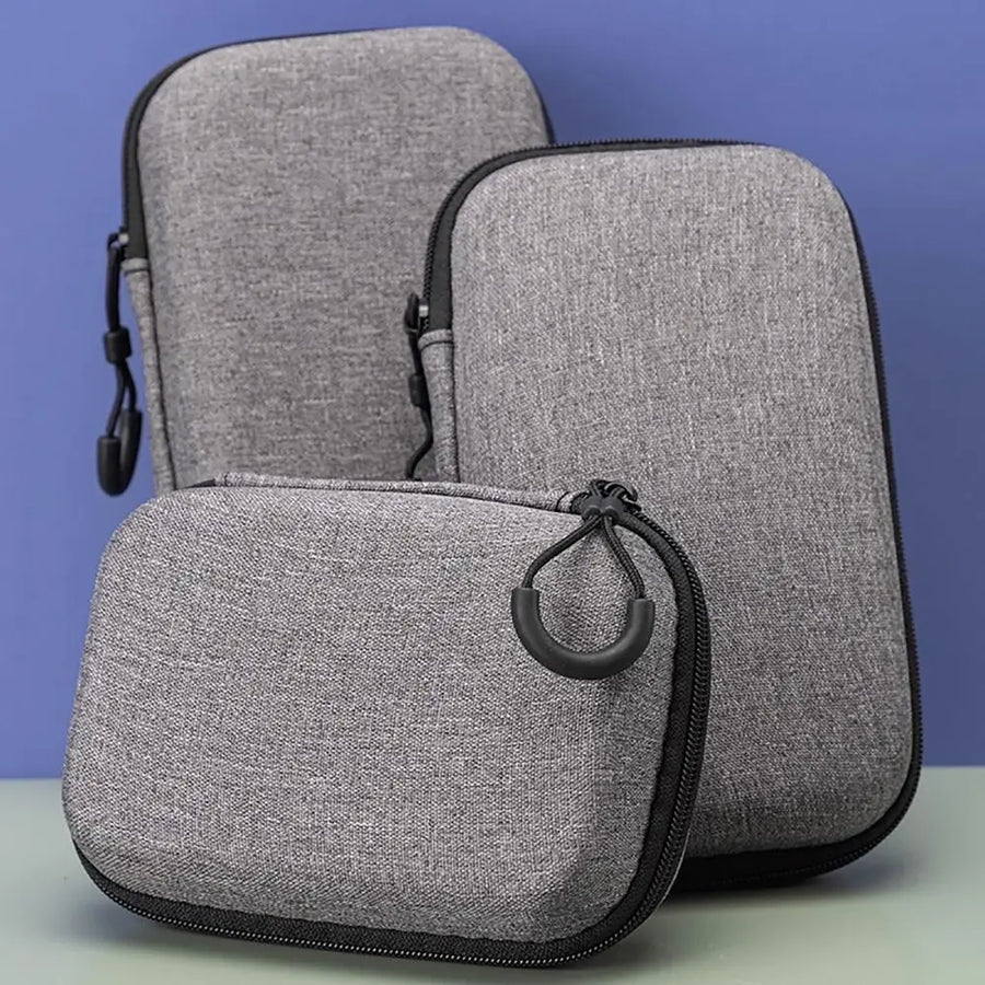 Étui de transport zippé pour console portable rétro, câbles et cartes microSD — visuel 18